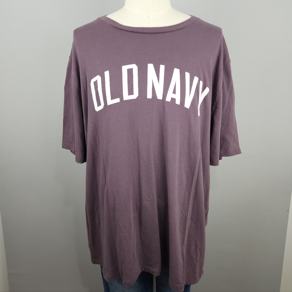 Old Navy Mauve Graphic Tee Shirt Sz 4xl